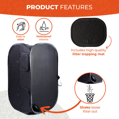 Dog-Proof Cat Litter Box Enclosure