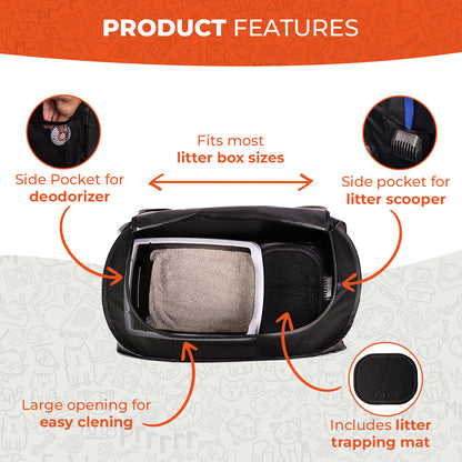 Dog-Proof Cat Litter Box Enclosure