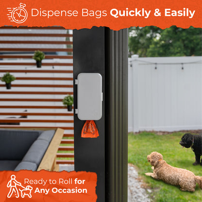 Dog Poop Bag Dispenser - Gray