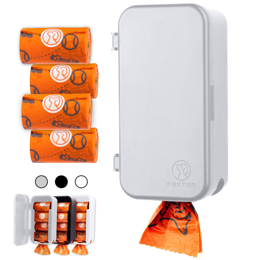 Dog Poop Bag Dispenser - Gray