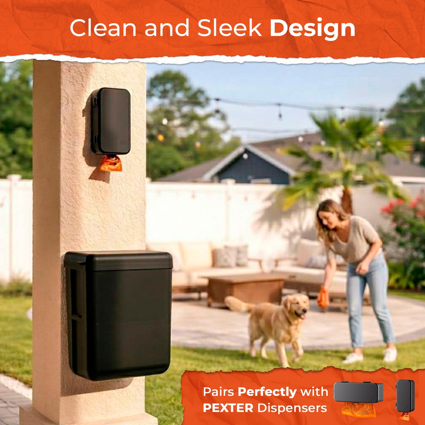 dog poop trash can outside, dog poop trash can, dog poop waste station, dog poop station