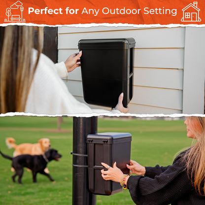 dog poop trash can outside, dog poop trash can, dog poop waste station, dog poop station
