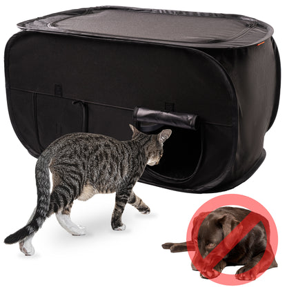 Dog-Proof Cat Litter Box Enclosure